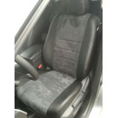 Автомобильные чехлы из алькантары "полосы" Автомобильные чехлы из алькантары "полосы"