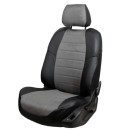 Автомобильные чехлы из алькантары "полосы" Автомобильные чехлы из алькантары "полосы"