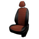 Автомобильные чехлы из алькантары "полосы" Автомобильные чехлы из алькантары "полосы"