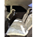 Накидки из натуральной овчины (белые)