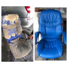 Перетяжка офисного кресла в Барнауле