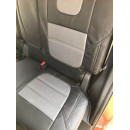 Автомобильные чехлы из алькантары "полосы" Автомобильные чехлы из алькантары "полосы"