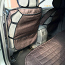 Накидки из рогожки с полным закрытием/накладки (коричневый)